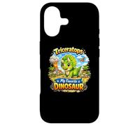 Carcasa para iPhone 17 Triceratops Mi Dinosaurio Favorito