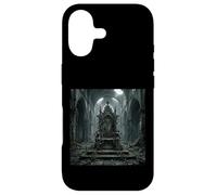 Carcasa para iPhone 17 Trono Gótico Arruinado Fantasía Oscuro Diseño Catedral