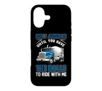 Carcasa para iPhone 17 Trucking Don't Judge Me Until You Have The Ball Truck Driver