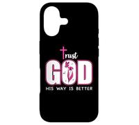 Carcasa para iPhone 17 Trust God Trust Jesus Christian In God We Trust Bible Verse