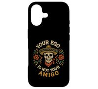 Carcasa para iPhone 17 "Tu Ego no es tu Amigo Sombrero Calavera Arte Popular