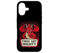 Carcasa para iPhone 17 Tú Eres Poderoso Dragón Rojo Proclamación