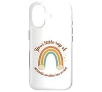 Carcasa para iPhone 17 Tu pequeño Rayo de Sol sarcástico ha Llegado Rainbow