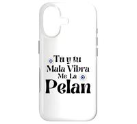 Carcasa para iPhone 17 Tu y Tu Mala Vibra Me La Pelan