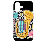 Carcasa para iPhone 17 Tuba Cartoon Look Jazz Music
