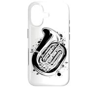 Carcasa para iPhone 17 Tuba Graphic Jazz Music
