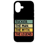 Carcasa para iPhone 17 Tucker The Man The Myth The Legend - Cita Personalizada Divertida