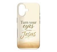 Carcasa para iPhone 17 Turn Your Eyes Upon Jesus - Christian Faith Evangelism