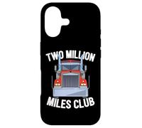 Carcasa para iPhone 17 Two Million Miles Club Camionero Diesel Camionero Camionero