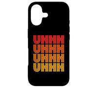 Carcasa para iPhone 17 Uhhh Divertido Uh Uhh Ponder Um Hmm Think Awkward Tonto Word Wow