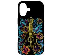 Carcasa para iPhone 17 Ukelele Hawaii Music Retro Look