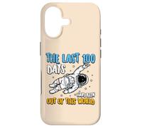 Carcasa para iPhone 17 Últimos 100 días Fuera de Este Mundo Escuela 100 Día Niños Niños