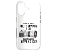 Carcasa para iPhone 17 Un día sin fotografía es como bromear
