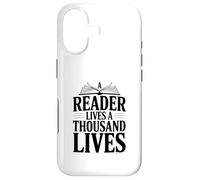 Carcasa para iPhone 17 Un Lector Vive mil Vidas Cita literaria