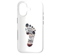 Carcasa para iPhone 17 Un Viaje de 1000 Millas Comienza con un Paso