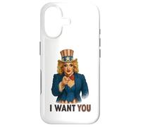 Carcasa para iPhone 17 Uncle Sam Drag Queen LGBTQ Orgulloso Patriótico Americano Estados Unidos