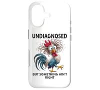 Carcasa para iPhone 17 Undiagnosed But Something Ain't Right Funny Chicken Coworker