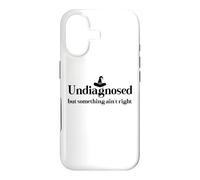 Carcasa para iPhone 17 Undiagnosed But Something Ain't Right Women Funny Witch Hat