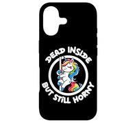 Carcasa para iPhone 17 Unicornio Muerto por Dentro Pero todavía cachondo