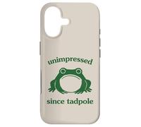 Carcasa para iPhone 17 Unimpressed Since Tadpole Funny Frog Silly Graphic