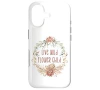 Carcasa para iPhone 17 Unique Floral Boho Decor For Hippie Mom Women Flower Child