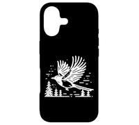 Carcasa para iPhone 17 Urraca Arte Lineal Observador de Aves