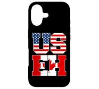 Carcasa para iPhone 17 US Eh Leaf Canadian American Canada USA Flag Home Pride USEH
