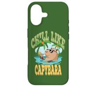 Carcasa para iPhone 17 Vacaciones de Capybara - Regalo Cita drole roedor Zen