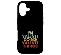 Carcasa para iPhone 17 Valente Name Valente Personalized Name First Given