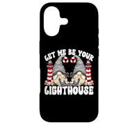Carcasa para iPhone 17 Valentines Day GNOME Cute Lighthouse and Anchor Love Quote