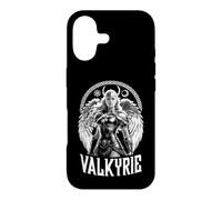 Carcasa para iPhone 17 Valquiria Viking Mujer Doncella Valkyrja Ángel Nórdico Mitología