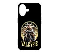 Carcasa para iPhone 17 Valquiria Viking Mujer Doncella Valkyrja Ángel Nórdico Mitología