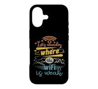 Carcasa para iPhone 17 Vamos a preguntarnos dónde el WiFi es débil Senderismo Camping Mont