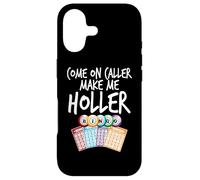 Carcasa para iPhone 17 Vamos Caller Hazme Holler Funny Bingo Jugador Mujer