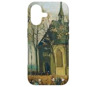 Carcasa para iPhone 17 Van Gogh - Congregación dejando la Iglesia en Nuenen
