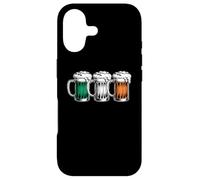 Carcasa para iPhone 17 Vasos De Cerveza Bandera Irlandesa Irish Pub