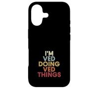 Carcasa para iPhone 17 Ved Name Ved Personalized Name First Given