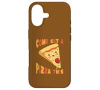 Carcasa para iPhone 17 Ven a Buscar una Pizza Este Lindo y Divertido Kawaii
