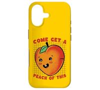 Carcasa para iPhone 17 Ven a Obtener melocotón de Este Divertido Juego de Palabras de Frutas Kawaii