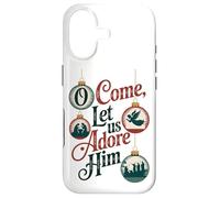 Carcasa para iPhone 17 Ven, adorémosle Natividad Navidad