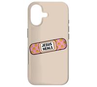 Carcasa para iPhone 17 Vendaje Believe Faith Uplifting Jesus Heals