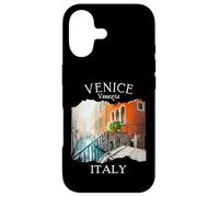 Carcasa para iPhone 17 Venecia Italia Souvenir Vintage Europea Viajes Italianos Mujeres