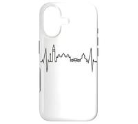 Carcasa para iPhone 17 Venecia Skyline Latido del Corazón Italia Amo Venezia