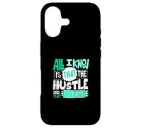 Carcasa para iPhone 17 Verde Azulado Claro Aqua Color The Hustle Looks Crazy Light Teal Aqua