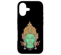 Carcasa para iPhone 17 Verde Tara Vajrayana Budismo Tibetano Diosa Budista