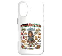 Carcasa para iPhone 17 Vestido Tradicional de Princesa afgana para niños
