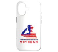 Carcasa para iPhone 17 Veterano - Heroes of This Nation (Patriota del Ejército de Estados Unidos)
