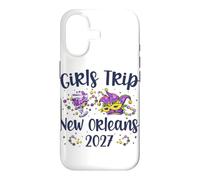 Carcasa para iPhone 17 Viaje de Chicas Nueva Orleans 2027 Mardi Gras NOLA Girls Travel