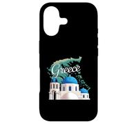 Carcasa para iPhone 17 Viajes Europa Grecia Atenas Santorini Creta Vacaciones griegas