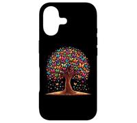 Carcasa para iPhone 17 Vibrant Tree of Butterflies